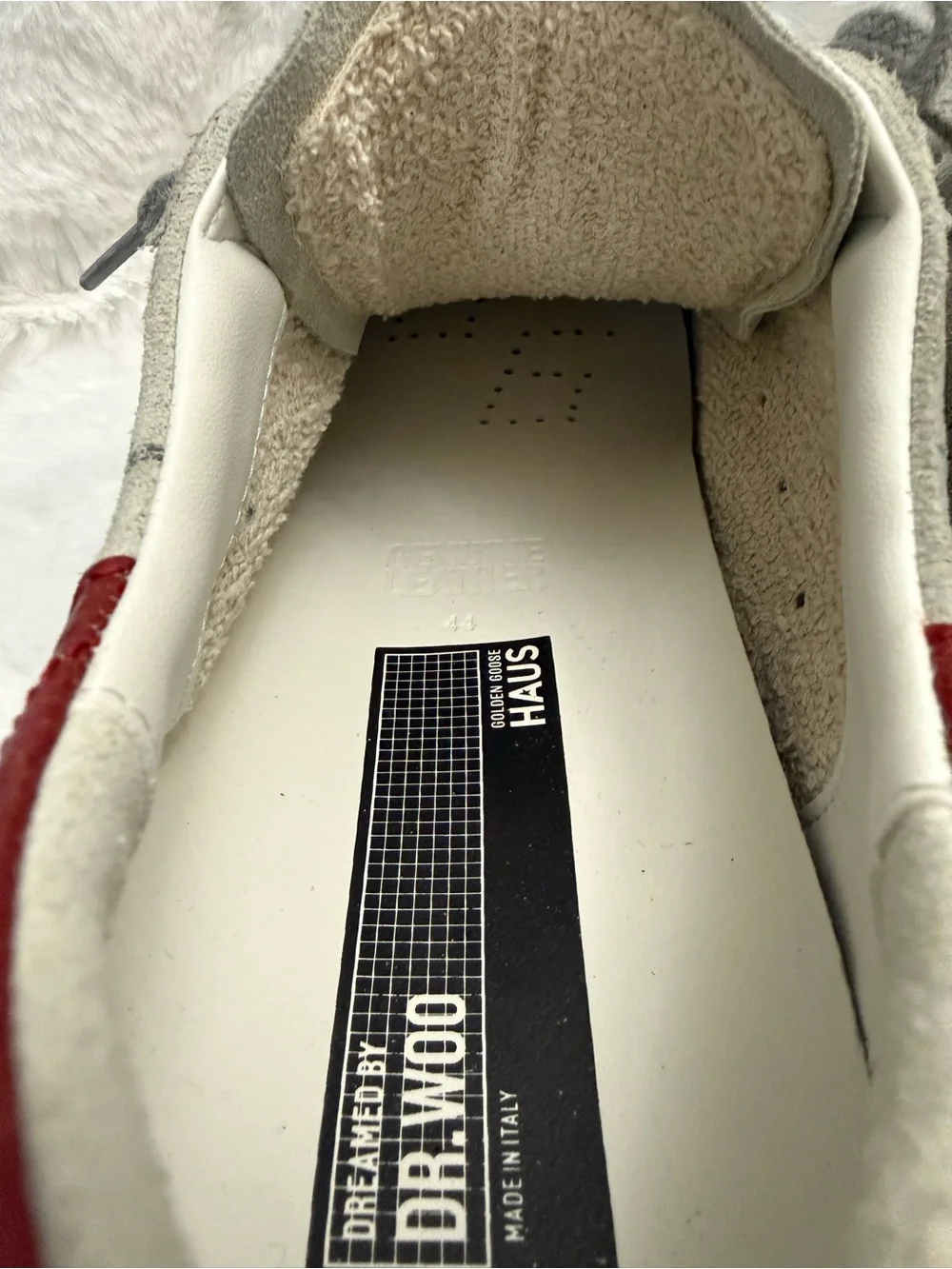 Golden Goose HAUS Dreamed By Dr. Woo Super-Star Sneakers NWT Size 44 Rare LE - Picture 11 of 13